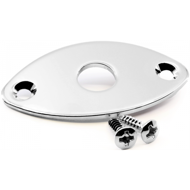 Jack Plate - Gotoh, JCB-2, Football shape, Curved, Chrome