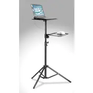 K-M laptop stand black, frístandandi