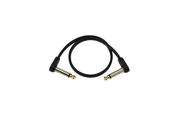 Flat Patch Cable, Matching Right-Angle, 1ft