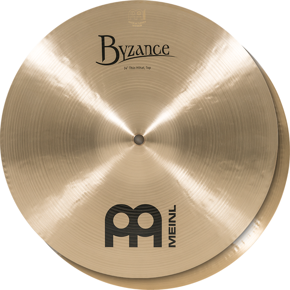 MEINL Byzance Traditional 14" Thin Hi-Hat Cymbal