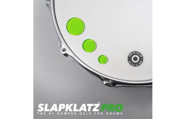 SlapKlatz PRO Damper Gels Green 10 stk