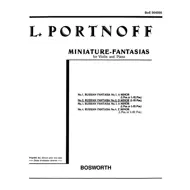 Portnoff: Russian Fantasy No. 2 in D minor, fiðla og píanó