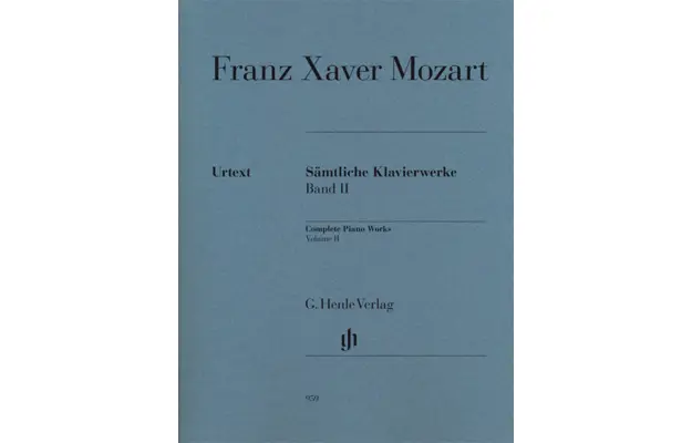 Franz Xaver Mozart: Complete Piano Works , Vol.2