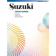 Suzuki fiðla 2, píanómeðleikur