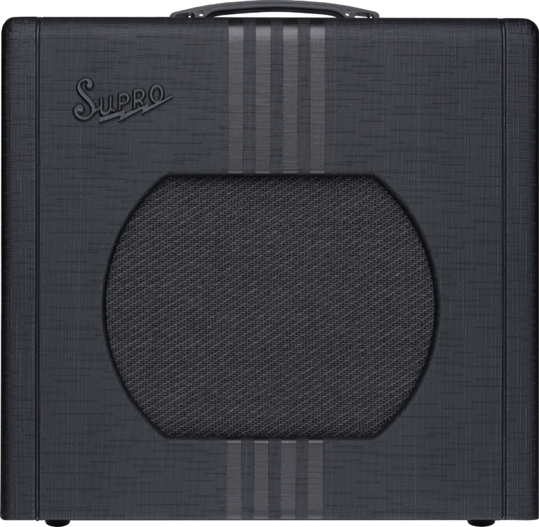 Supro Delta King 12, Black & Black