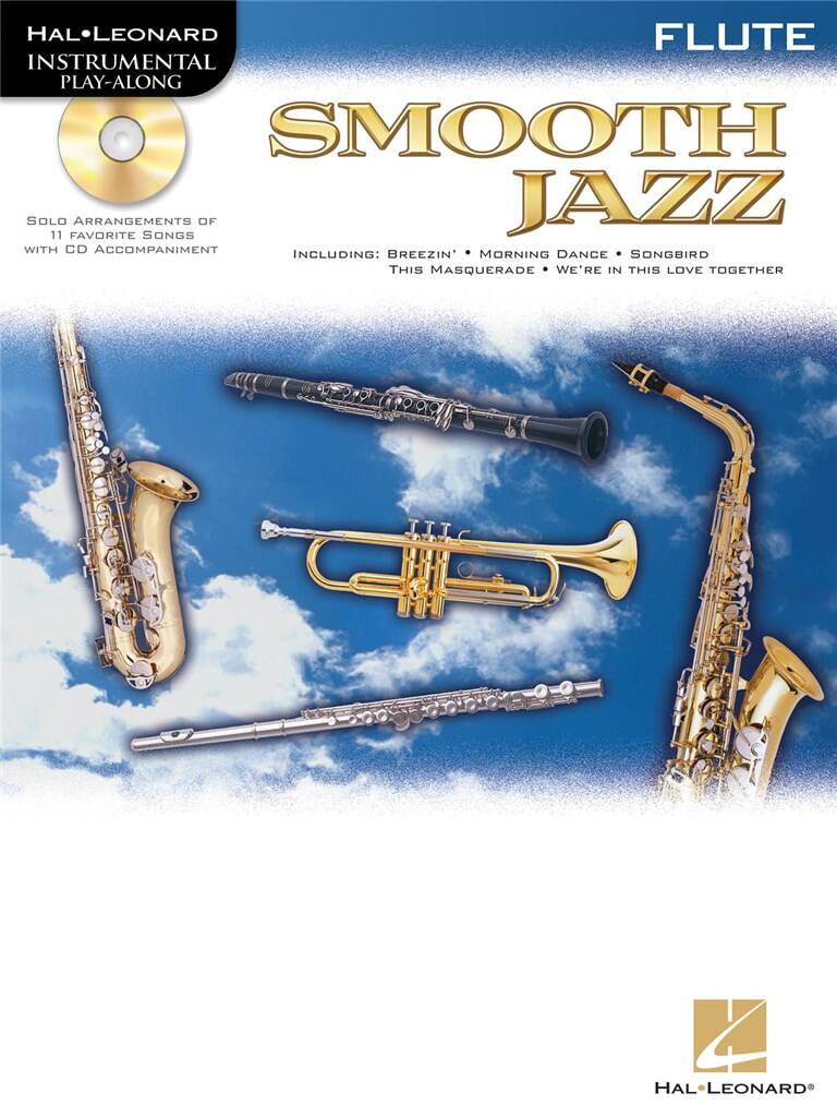 Smooth Jazz - þverflauta, með CD