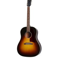 Gibson 50s J-45 Original Vintage Sunburst, með tösku