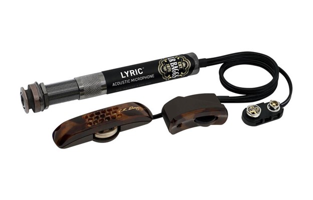 L.R.Baggs Lyric  acoustic microphone with endpin preamp and volume control