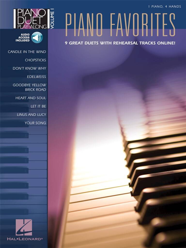 Piano Favorites, Piano Duet - Easy