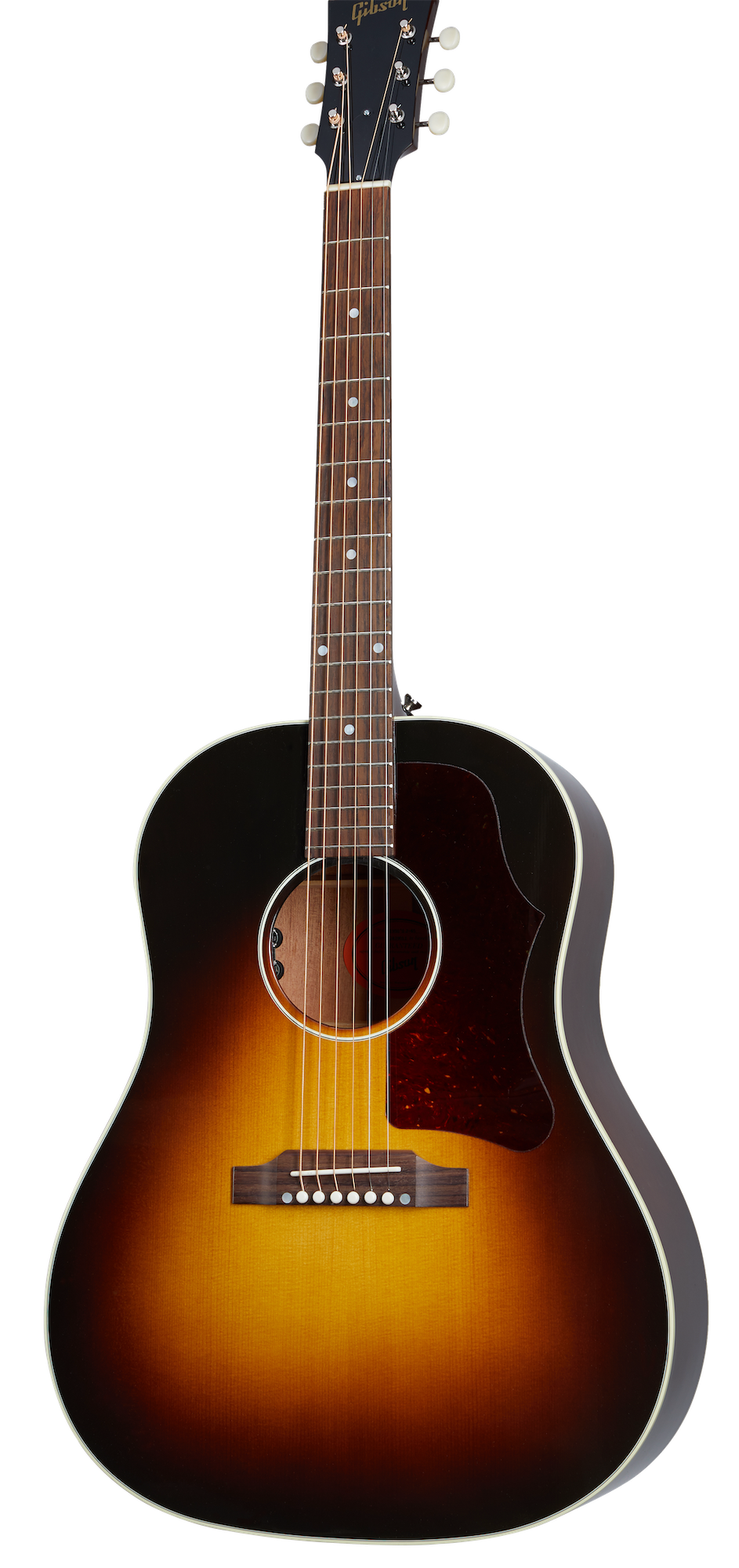 Gibson 50s J-45 Original Vintage Sunburst, með tösku