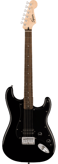 Squier Sonic Stratocaster HT H, svartur
