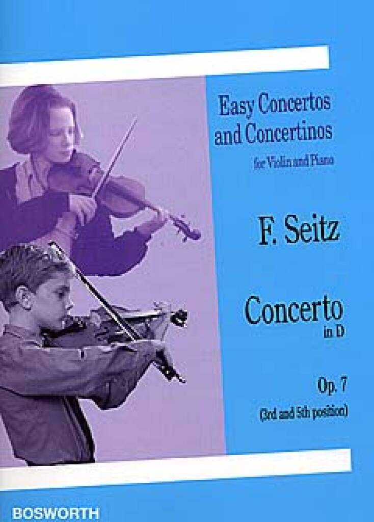 Seitz: Concerto in D Op.7, fiðla og píanó