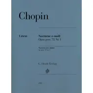 Chopin: Nocturne e-moll, Opus Post.72, Nr.1