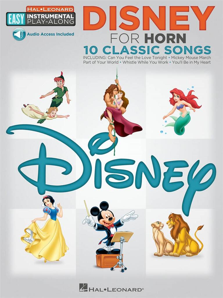 Disney - 10 Classic Songs, horn, með niðurhali