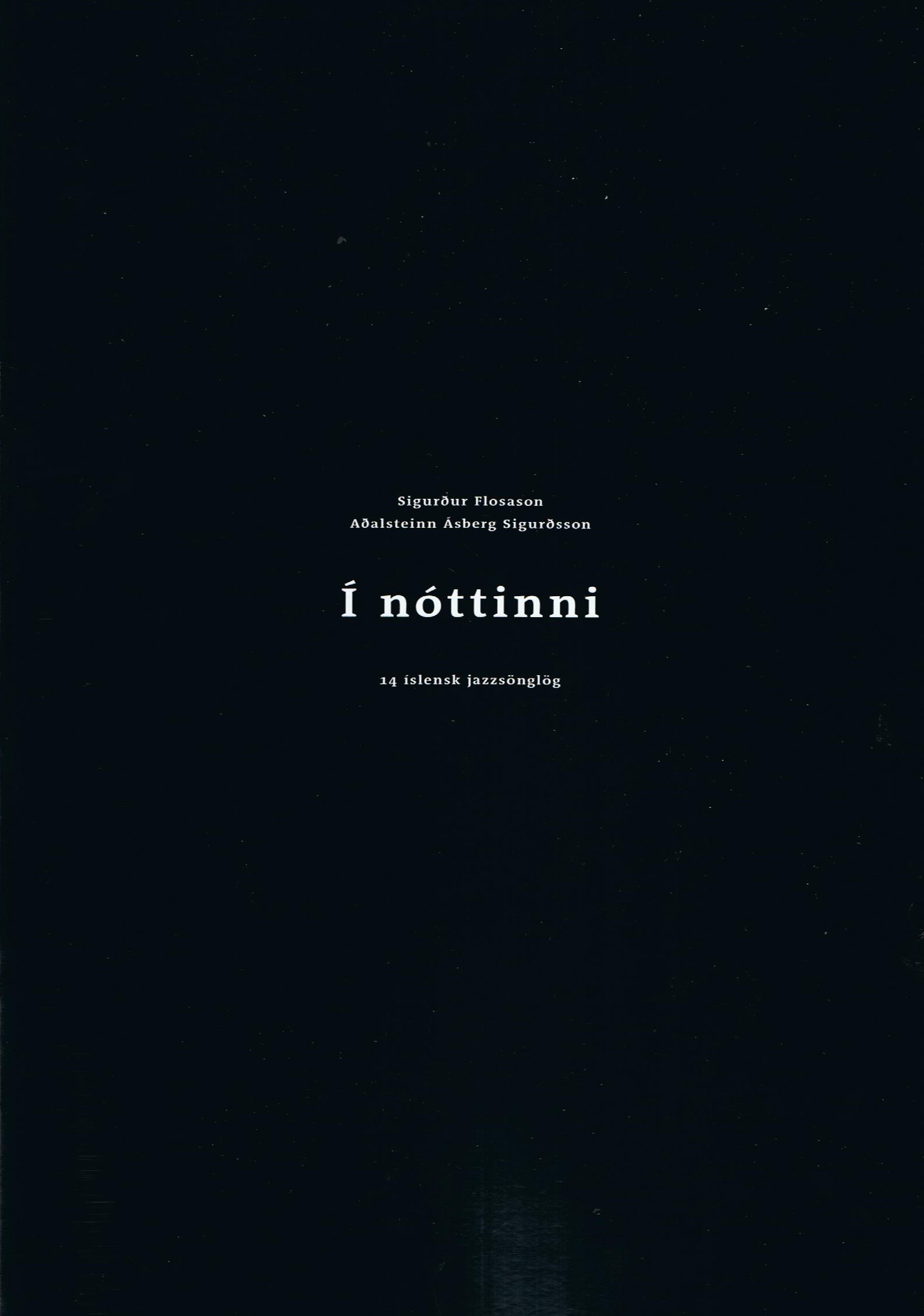Í nóttinni - 14 íslensk jazzsönglög