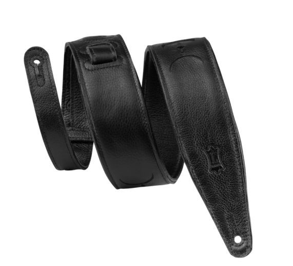 Levy's Black Moon Phases Black Garment Leather gítaról