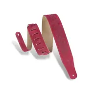 Levy's 2 1/2'' gítaról, rúskinn, vínrauð