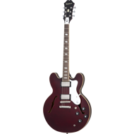 Epiphone Noel Gallagher Riviera, Dark Red Wine, m/tösku