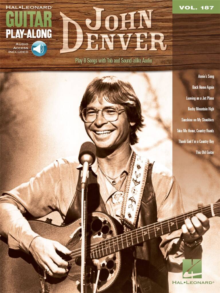 John Denver - Guitar Play-Along Volume 187