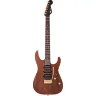 Charvel MJ DK24 HSH 2PT Mahogany w/ figured walnut