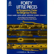 Forty Little Pieces In Progressive Order - þverflauta