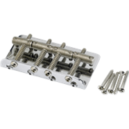 Fender Pure Vintage Bass Bridge Assembly, Nickel/Chrome