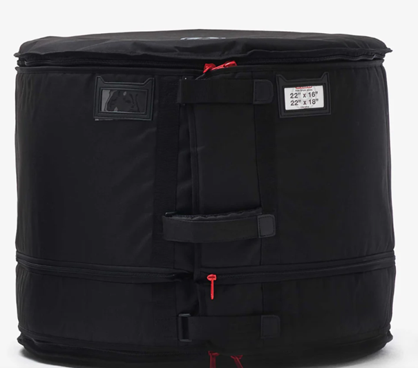 Gibraltar Flatter Bass Drum Bag,  22x 16 eða 22 x 18