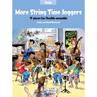 More String Time Joggers Violin Book með CD