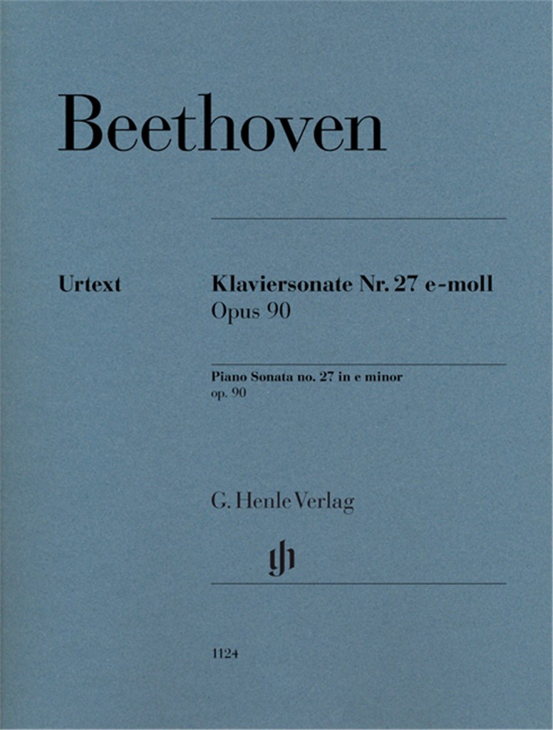Beethoven: Piano Sonata nr.27 in e minor Op.90