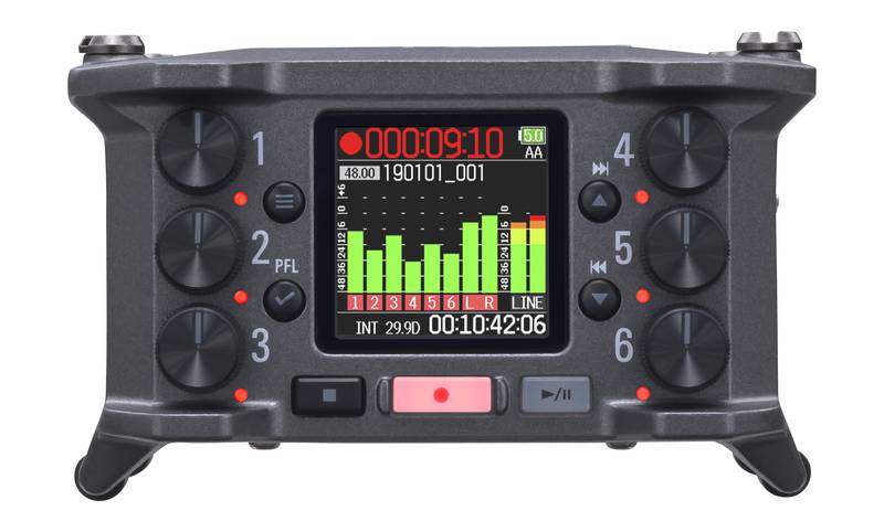 Zoom F6 MultiTrack Field Recorder