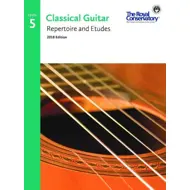 Classical Guitar Repertoire and Etudes, Level 5