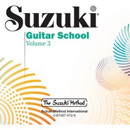 Suzuki gítar, geisladiskur 3