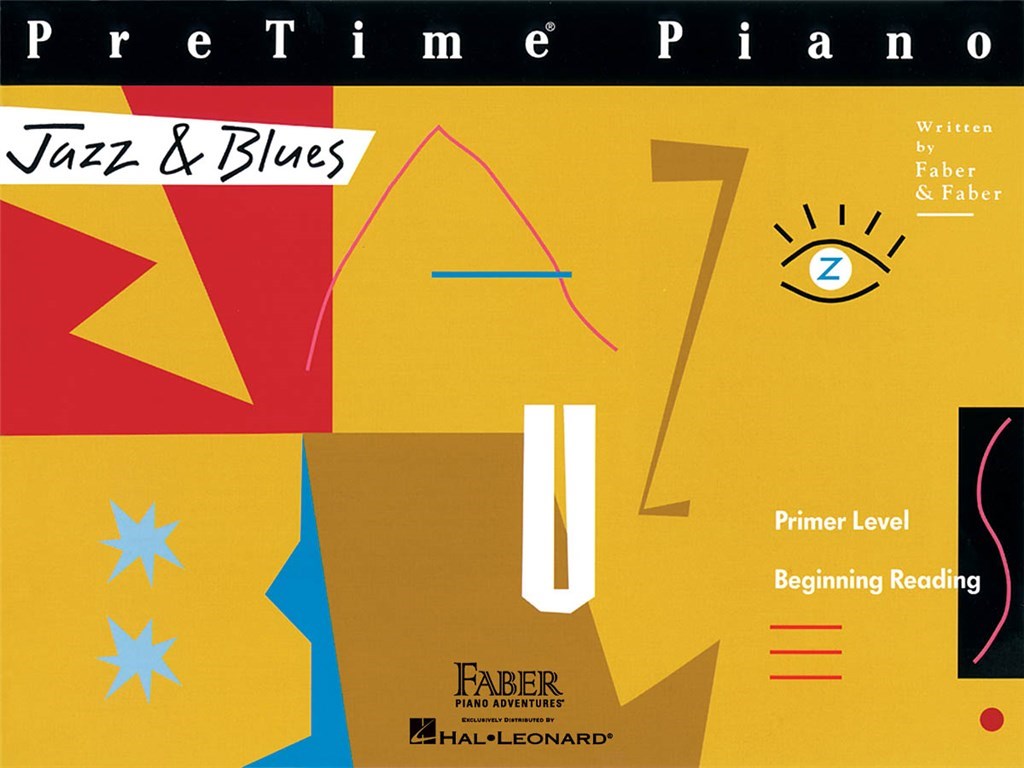 Piano Adventures PreTime Piano Jazz & Blues - Primer Level