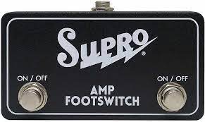 Supro SF2 Dual Tremolo & Reverb Footswitch