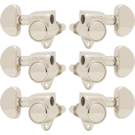 GROVER Tuners, Rotomatic , 3 per side, 18:1 ratio, Nickel