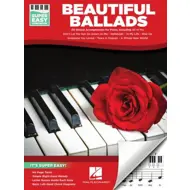 Beautiful Ballads - Super Easy Songbook, píanó