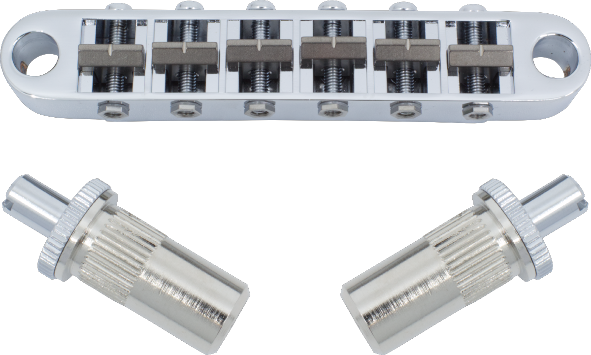 GOTOH Bridge,  Ti103B-T  Tune-O-Matic, Studs/Bushings, Titanium Saddles