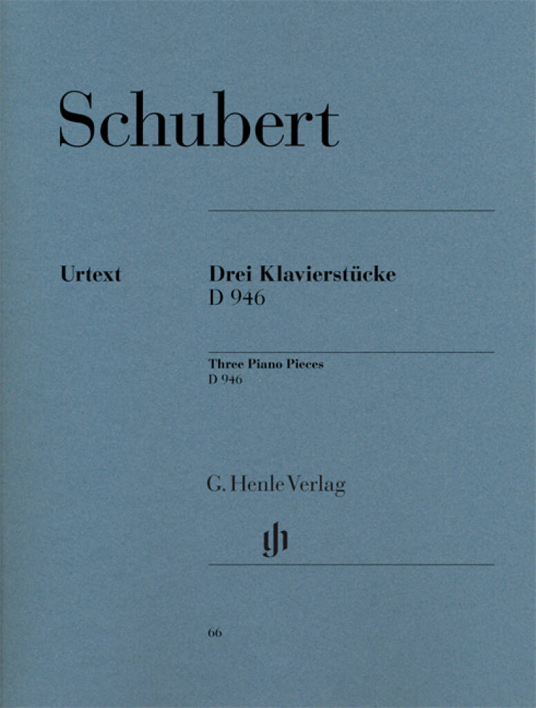 Schubert: Three Piano Pieces - Impromptus - D946 Post