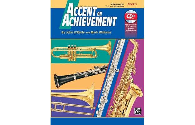 Accent on Achievement, Book 1, percussion S.D., B.D, Accessories