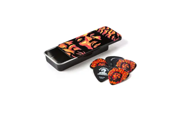 Jimi Hendrix Voodoo Fire Pick Tin