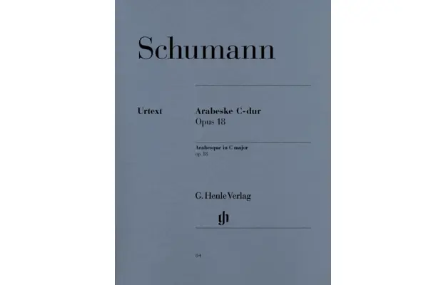 Schumann: Arabesque In C Op.18