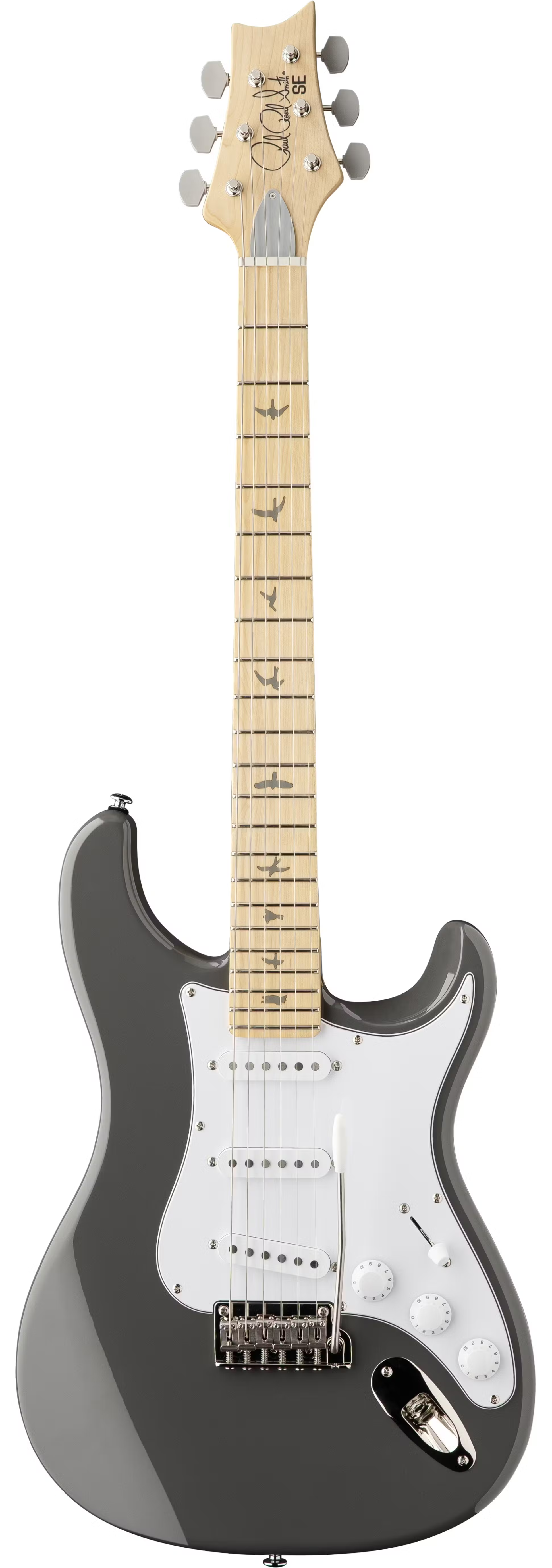 PRS SE Silver Sky Maple FB - 5J - Overland Grey, með poka