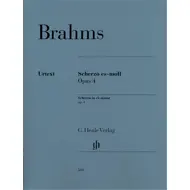 Brahms: Scherzo in eb minor Op.4