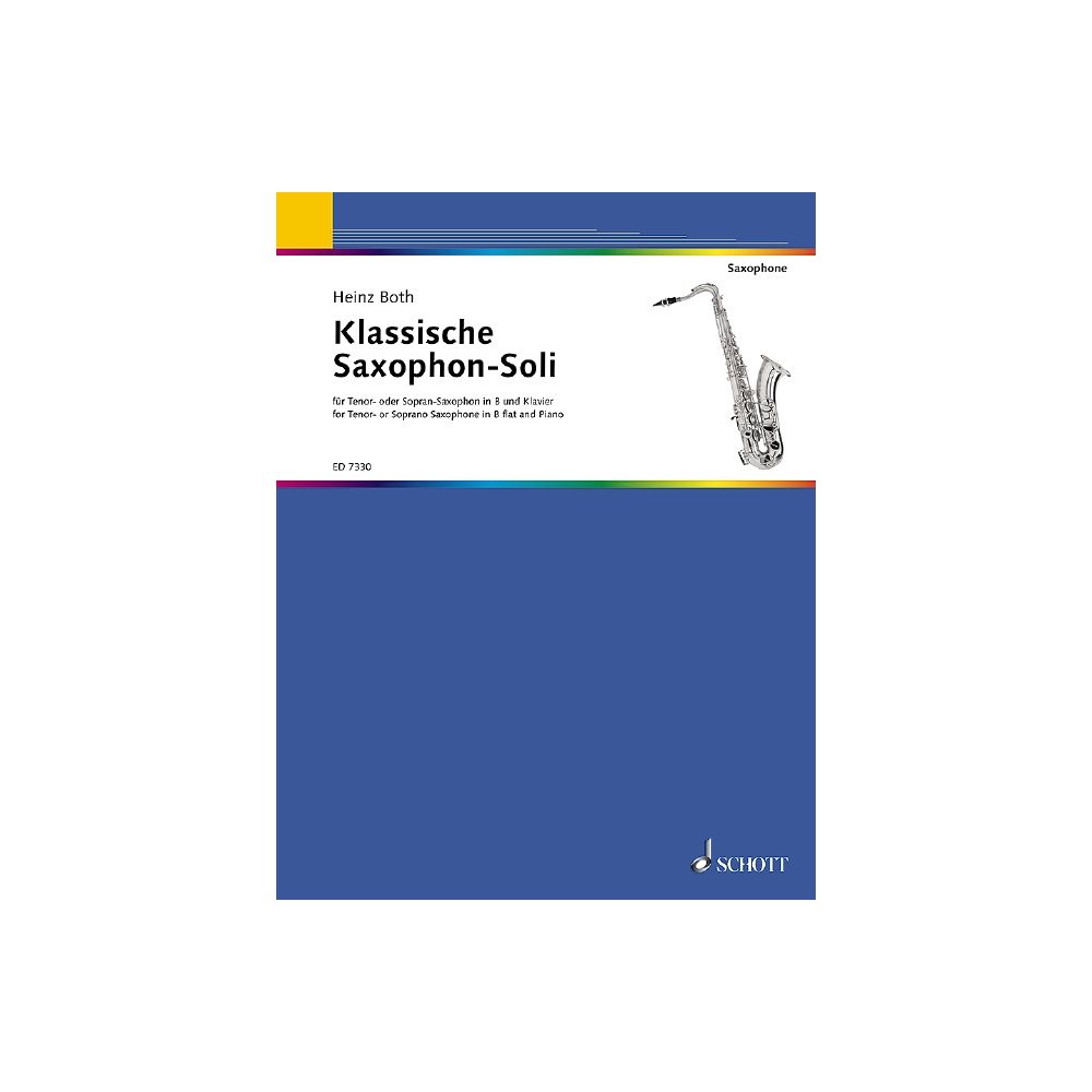 Classical Saxophone Solos, f. tenor/sópran saxófón