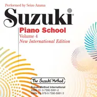 Suzuki píanó, geisladiskur 4