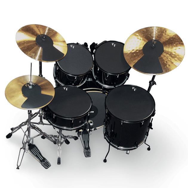 Vic Firth MUTEPP4 demparapakki fyrir trommusett