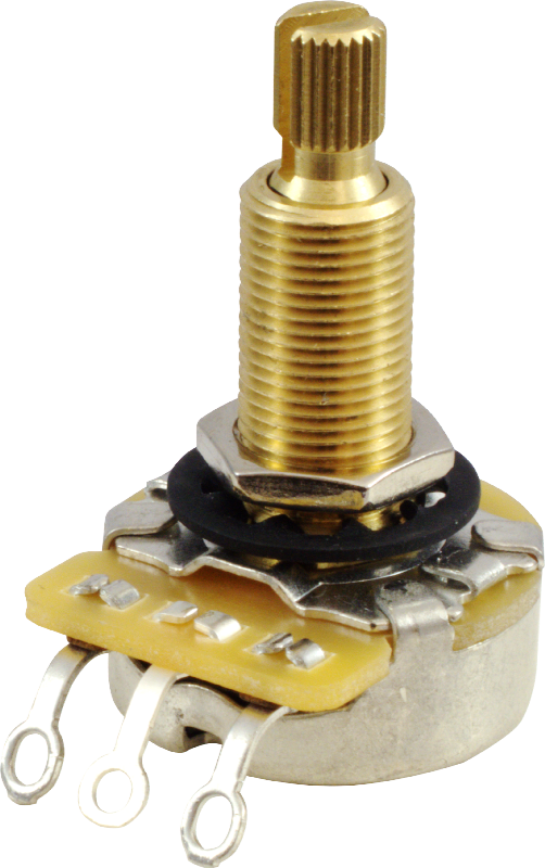 Potentiometer - CTS, Linear, Knurled Shaft, 3/4" Bushing