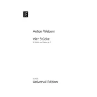 Webern: Stucke(4) Opus 7, fiðla og píanó