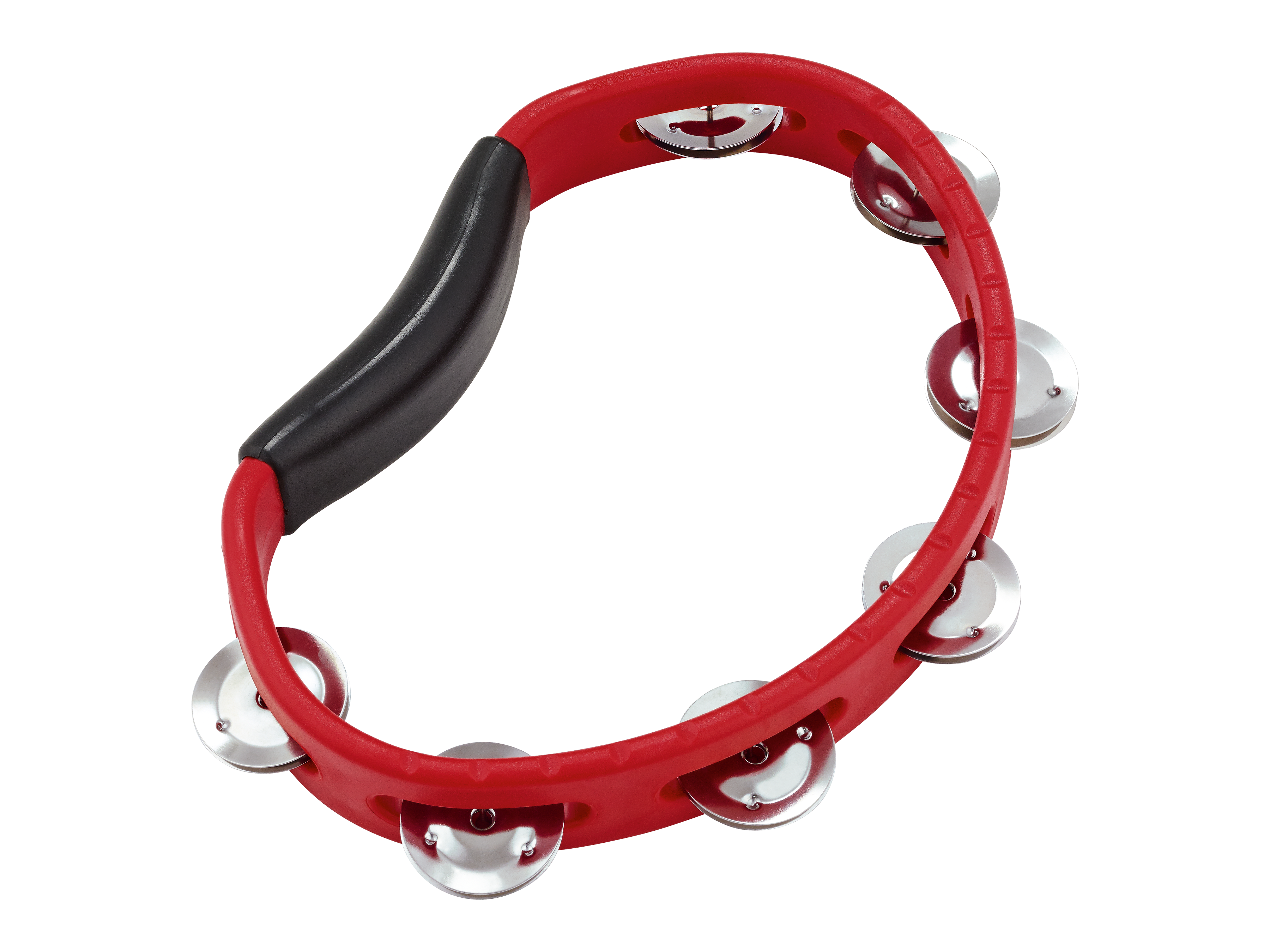 MEINL Handtamborína, stál, rauð