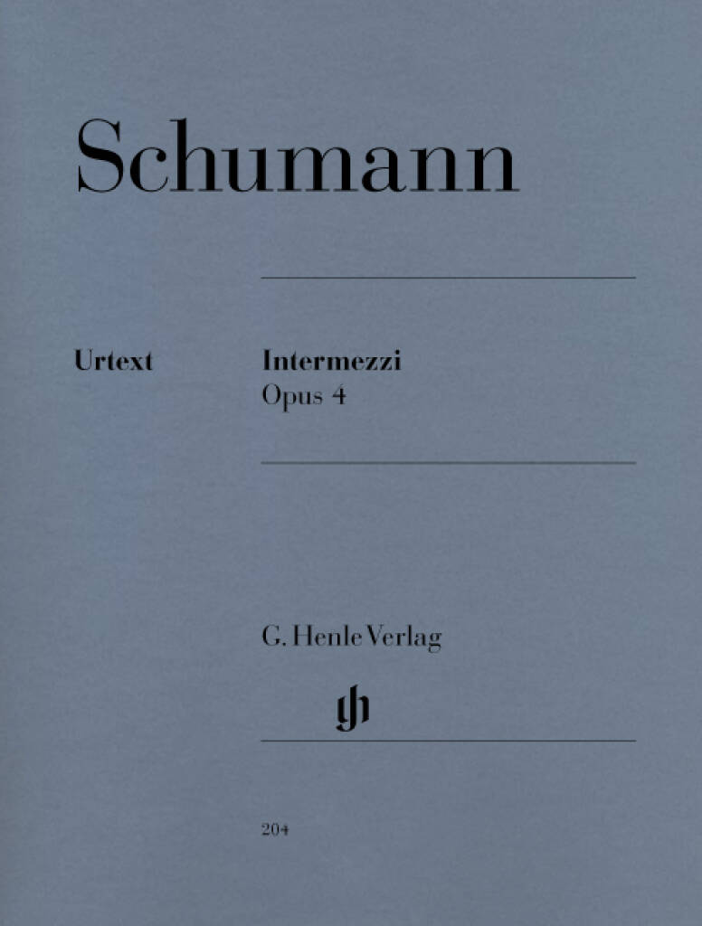 Schumann: Intermezzi Op.4